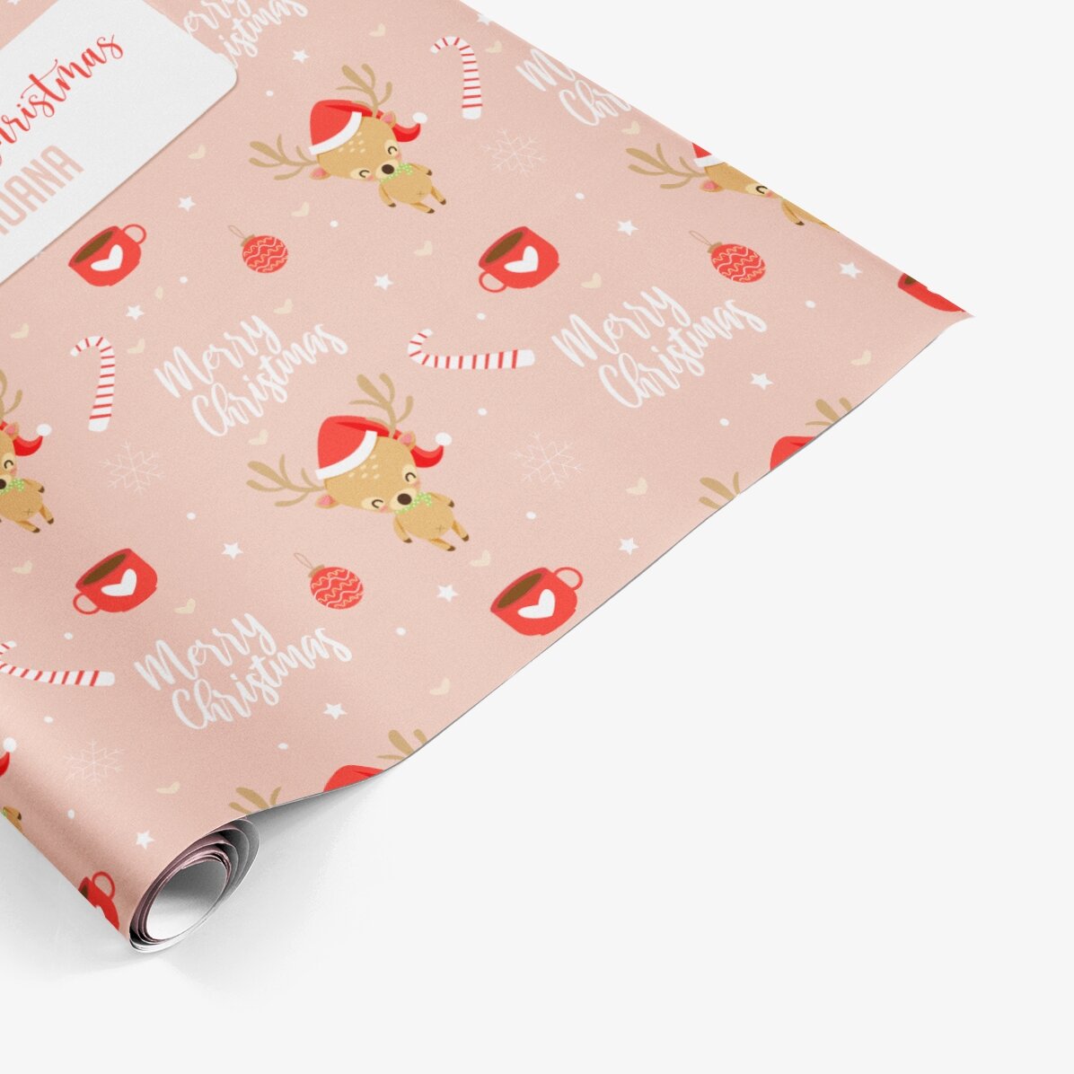 Carta da regalo personalizzata con testo incorniciato - Sweet Christmas