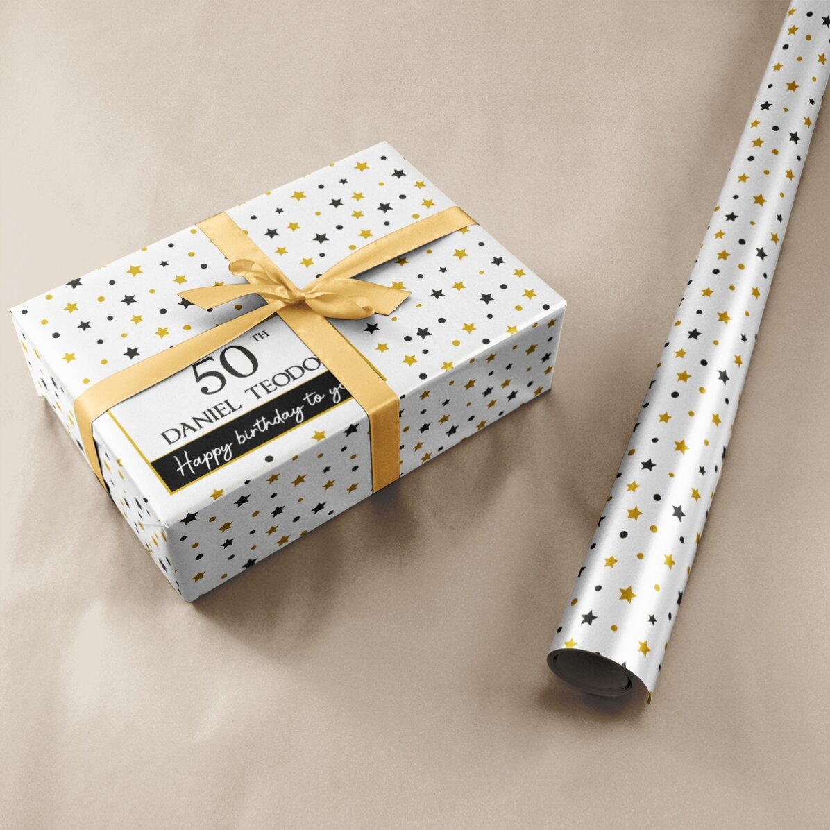 Carta da regalo personalizzata con la scritta "It