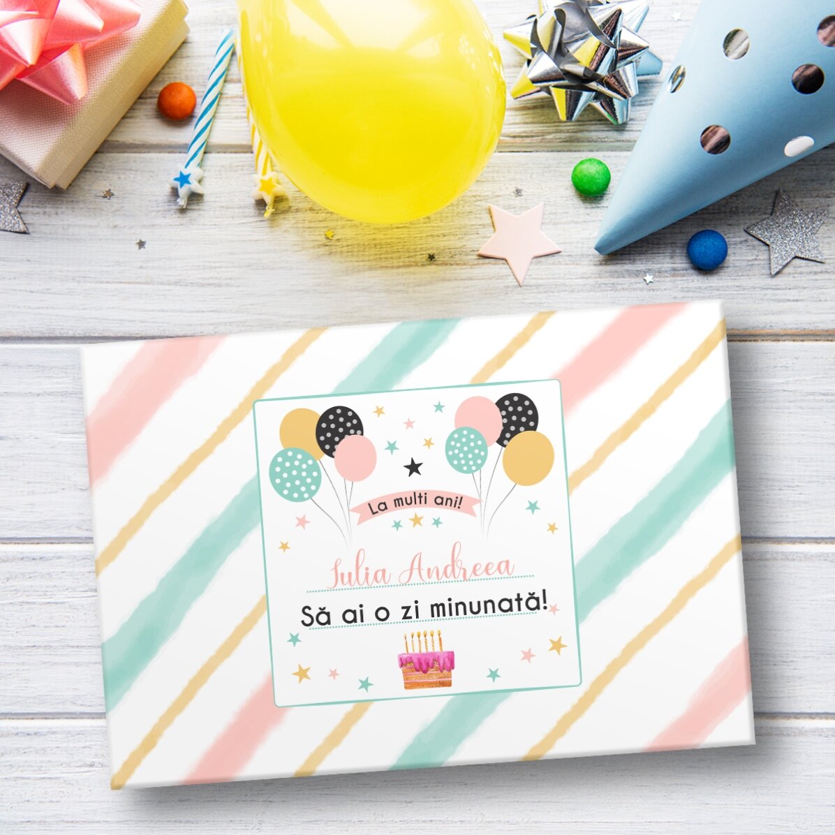 Carta da regalo personalizzata con testo - Kids