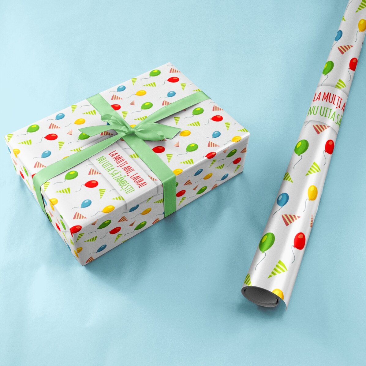Carta da regalo personalizzata - modello per compleanni