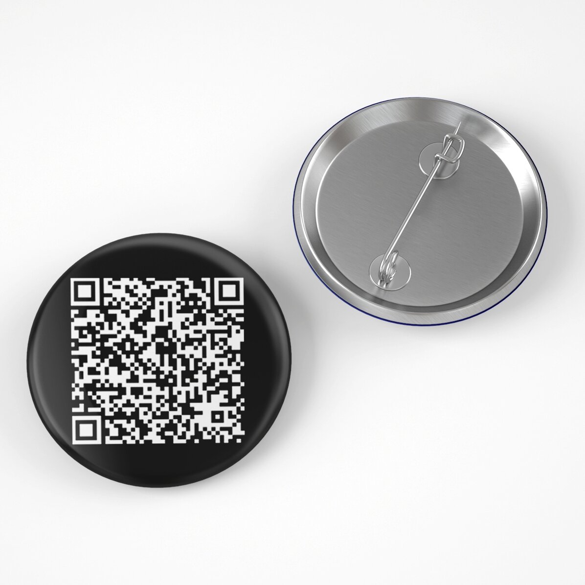 Spilla personalizzata con codice QR - Aggiungi il contatto