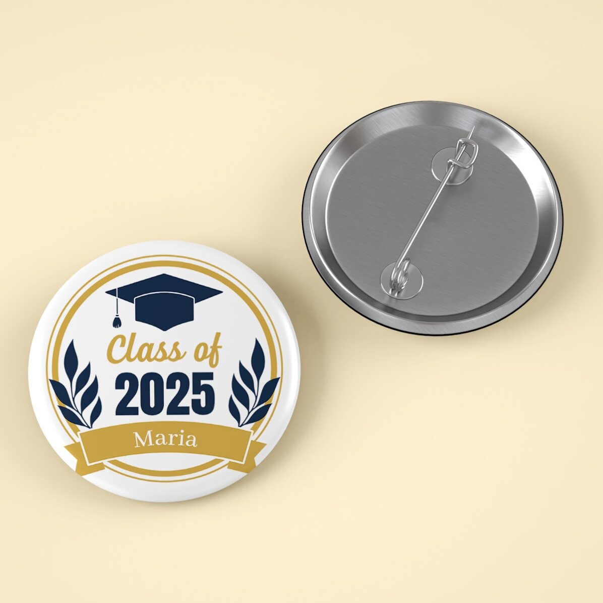 Distintivo personalizzato con nome - Laurea