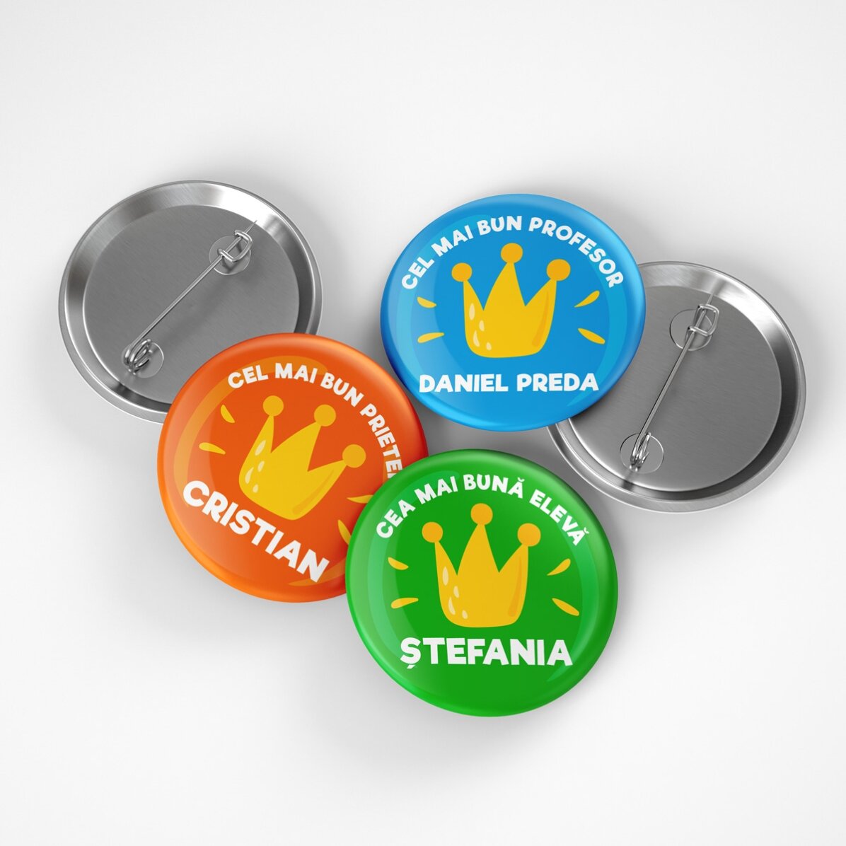 Distintivo personalizzato con scritta - Il mio migliore amico