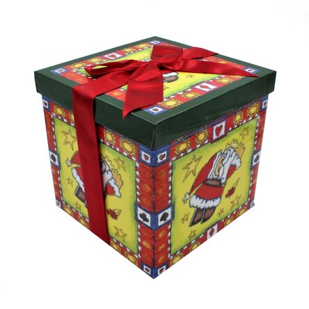 Kit confezione regalo - modello natalizio