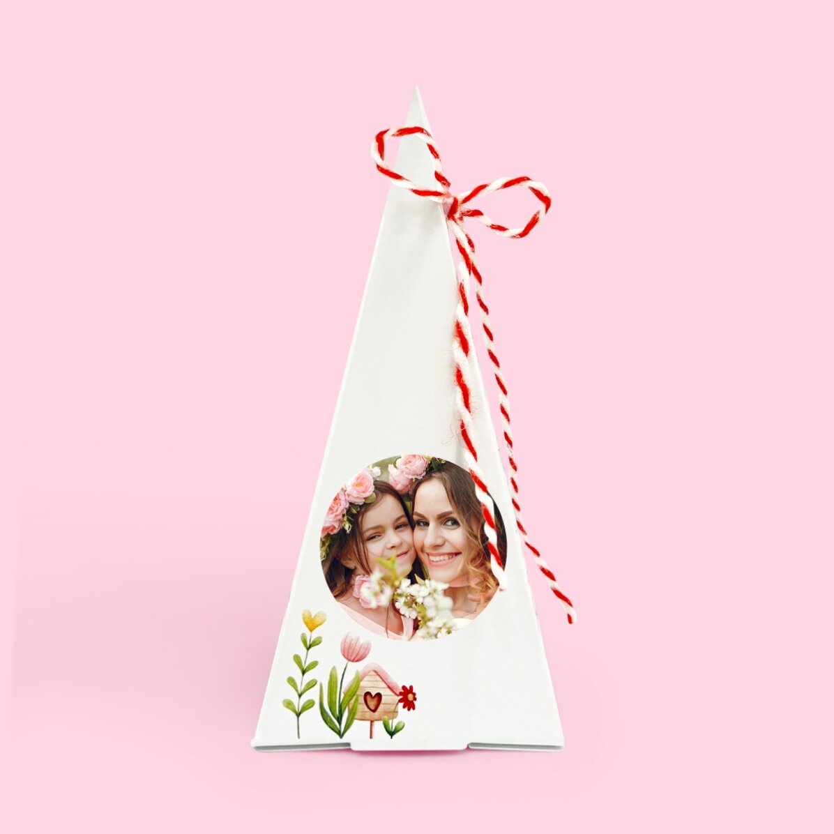 Kit personalizzato per piantare fiori con una foto