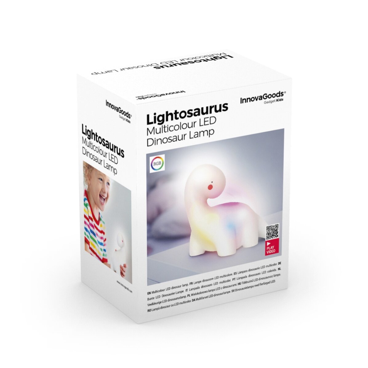 Lampada a LED - modello Dinosaurio