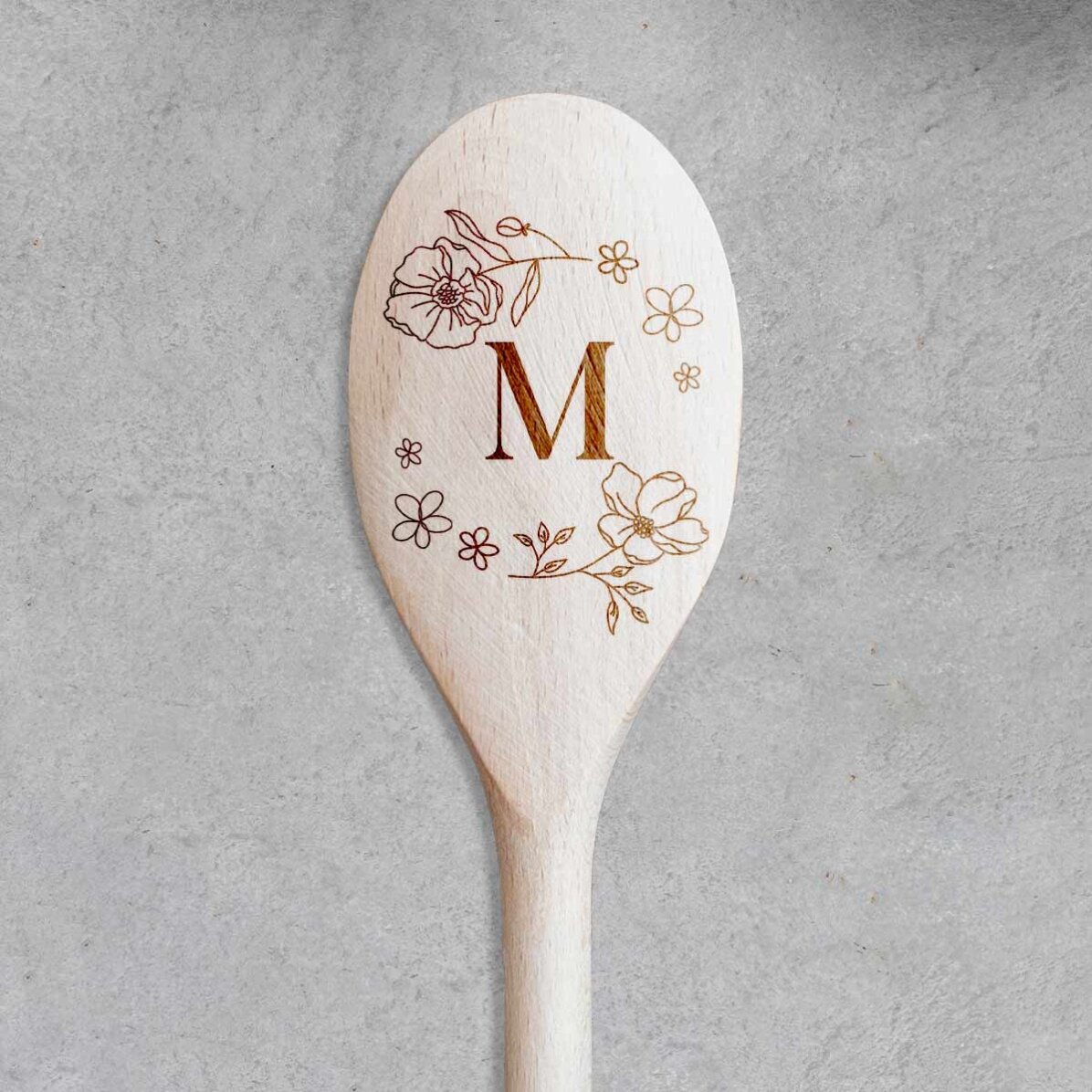 Cucchiaio di legno personalizzato con l