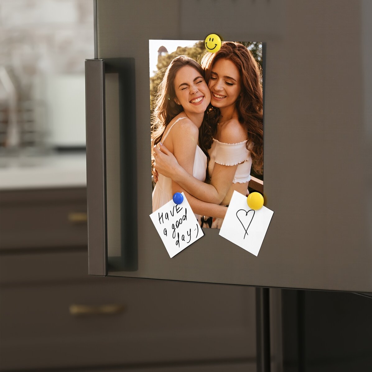 Magnete personalizzato 10x15 cm con una foto
