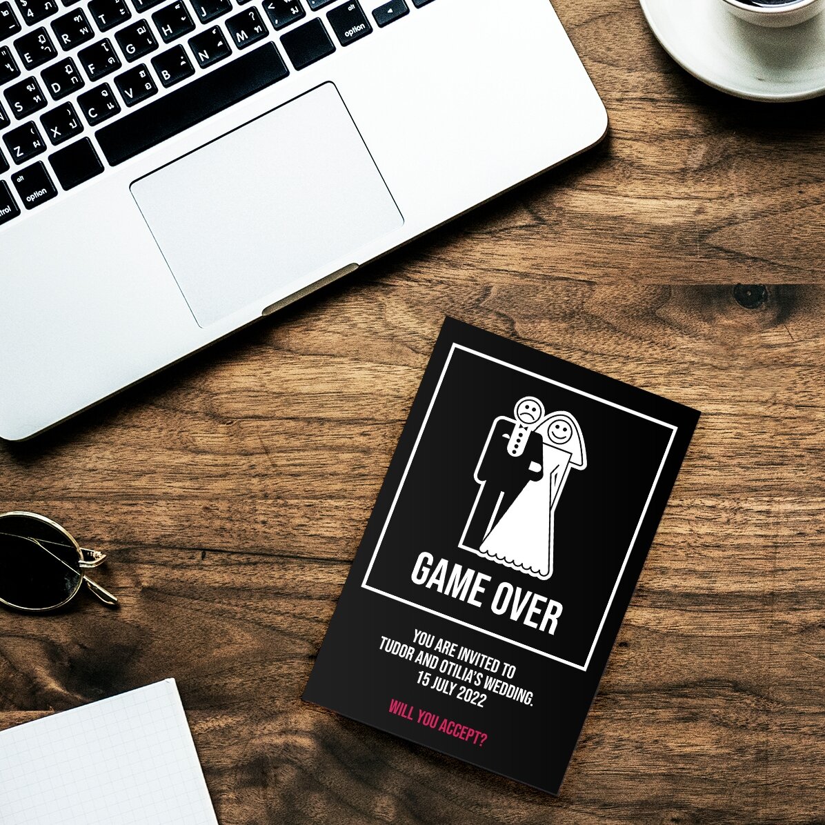Magnete personalizzato 10x15 cm - Game over