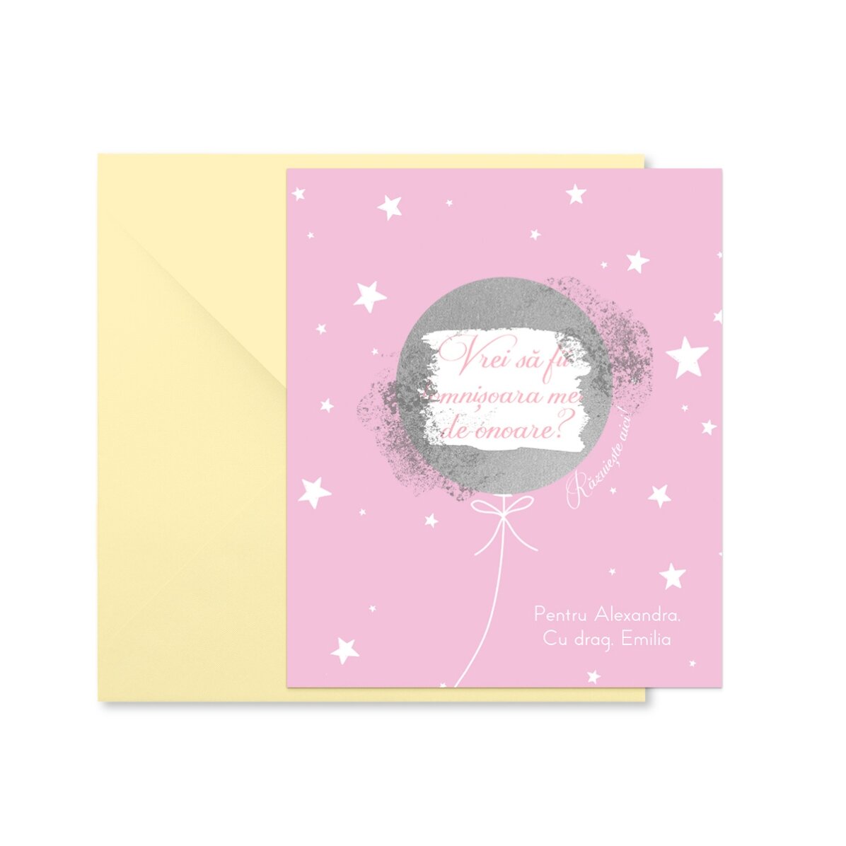 Magnete da grattare 10x12 cm personalizzato con testo - La sorpresa
