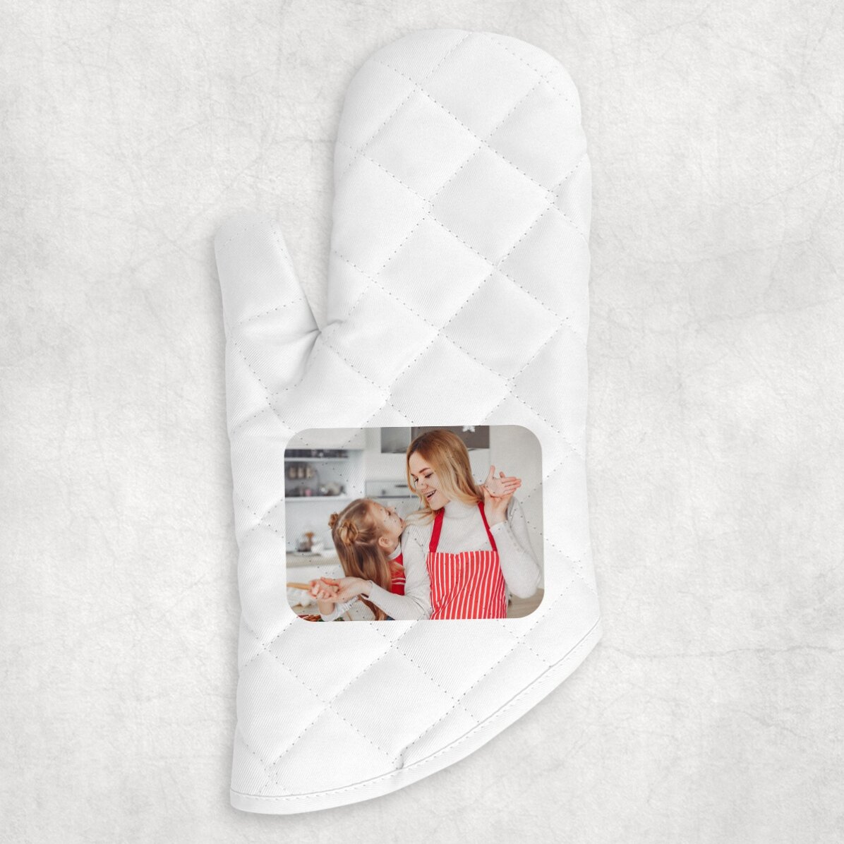 Guanto da cucina personalizzato con foto