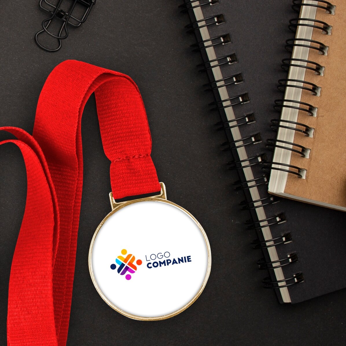Medaglia personalizzata con logo