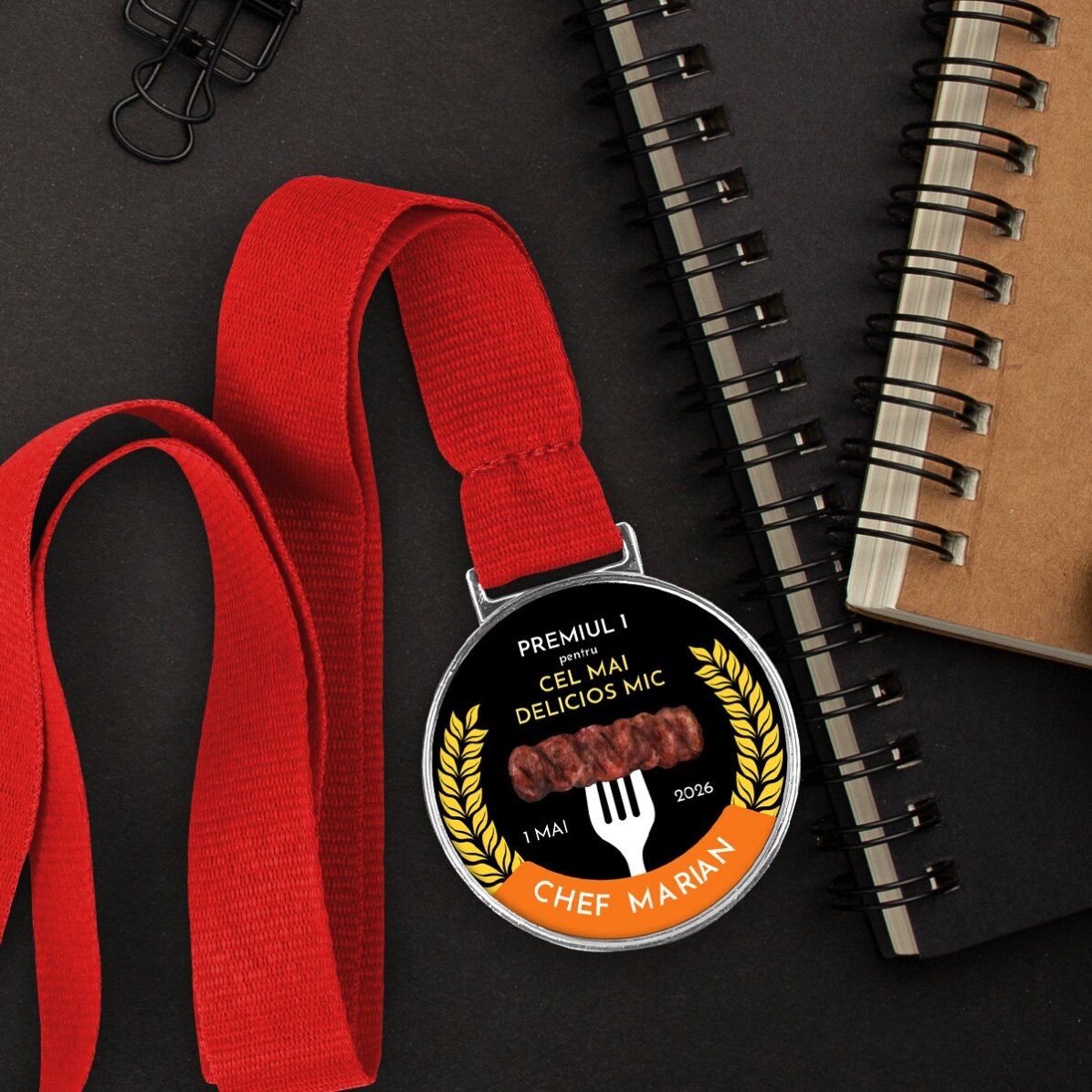 Personalised medal with message - Little Champion
