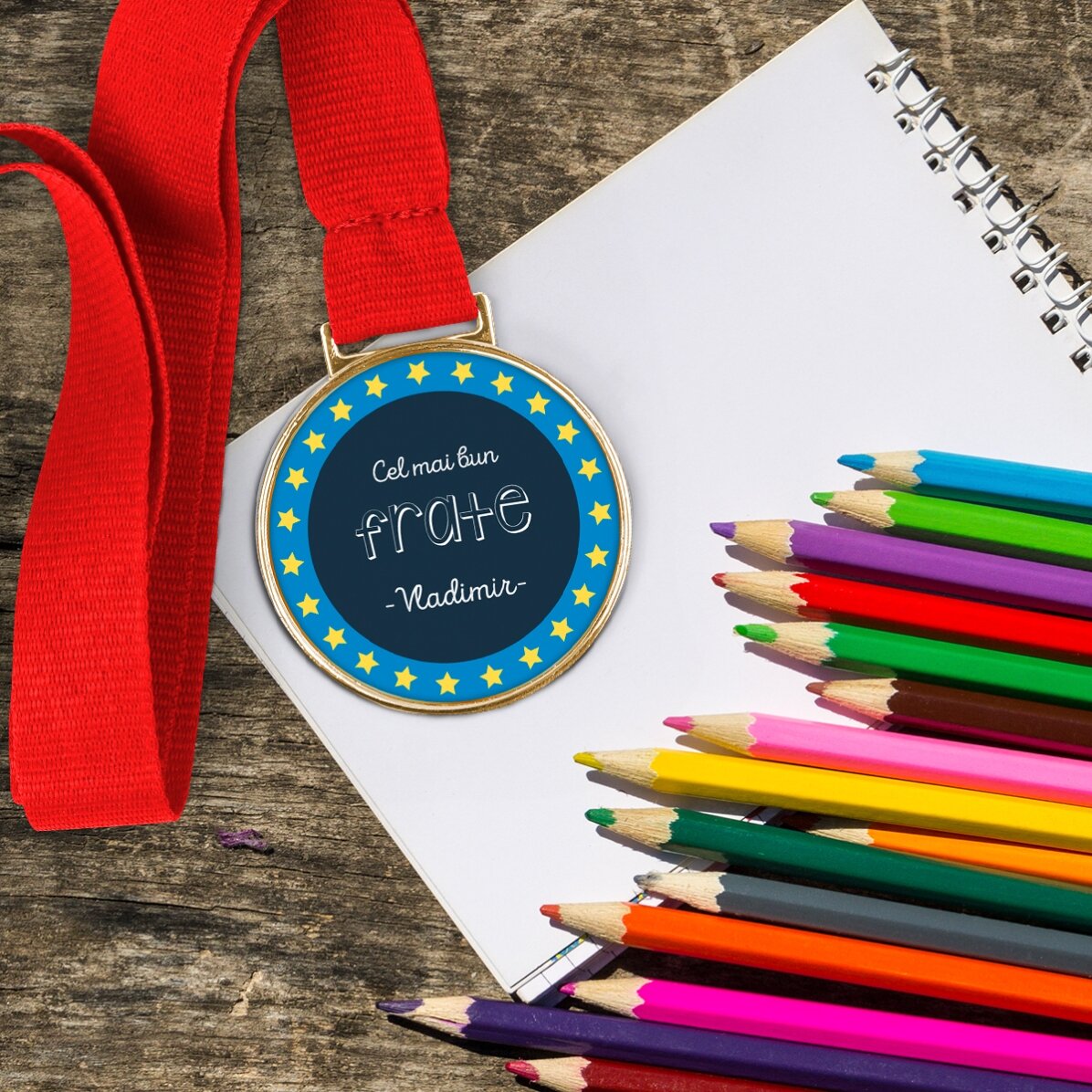 Medaglia personalizzata con scritta - La migliore