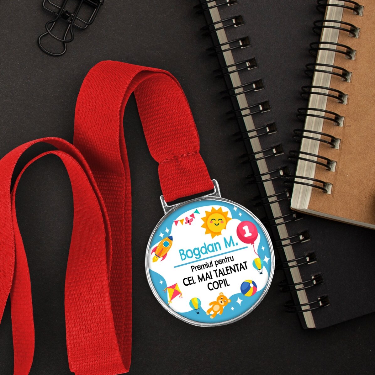 Medaglia personalizzata con scritta - Giornata dei bambini