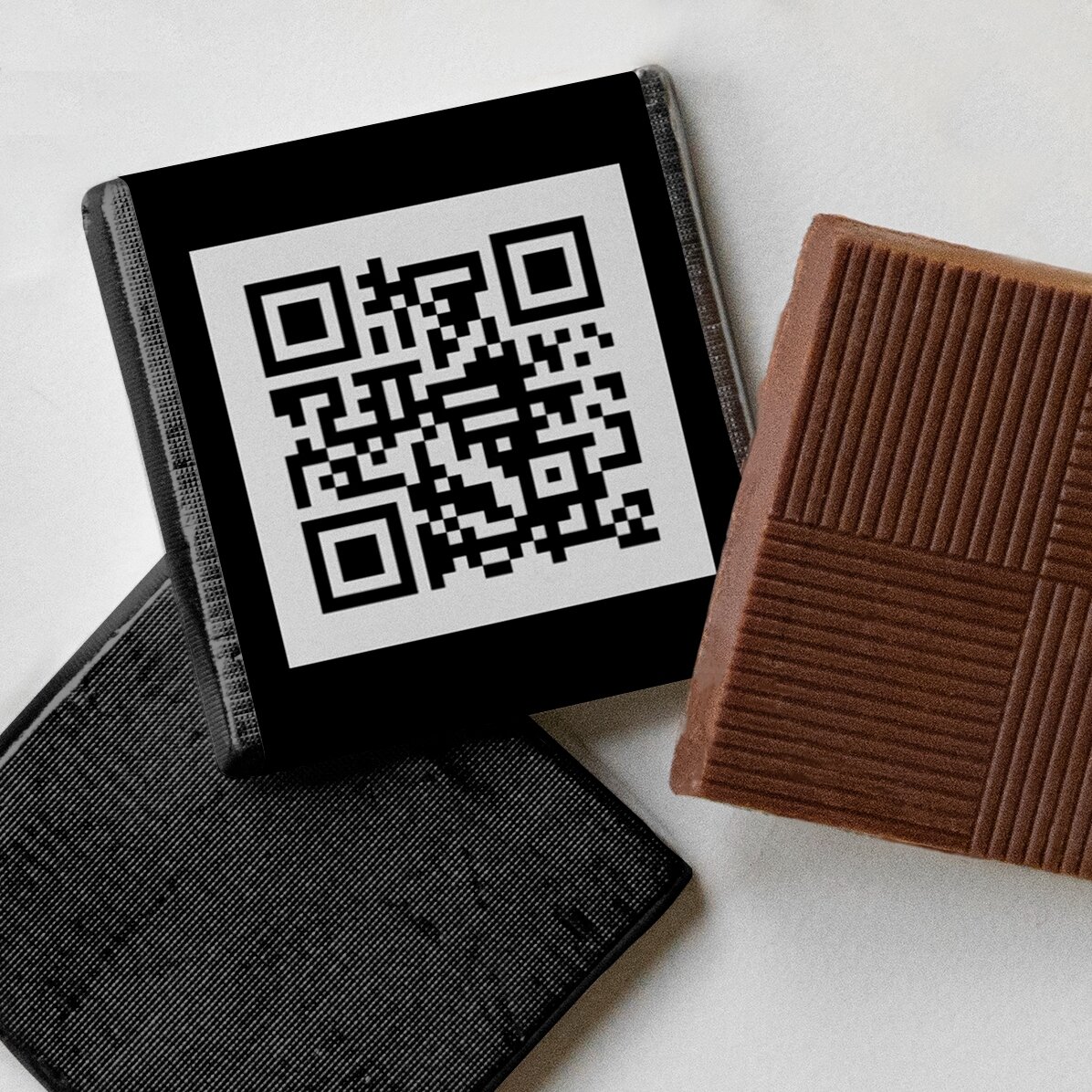 Mini cioccolatino personalizzato con codice QR