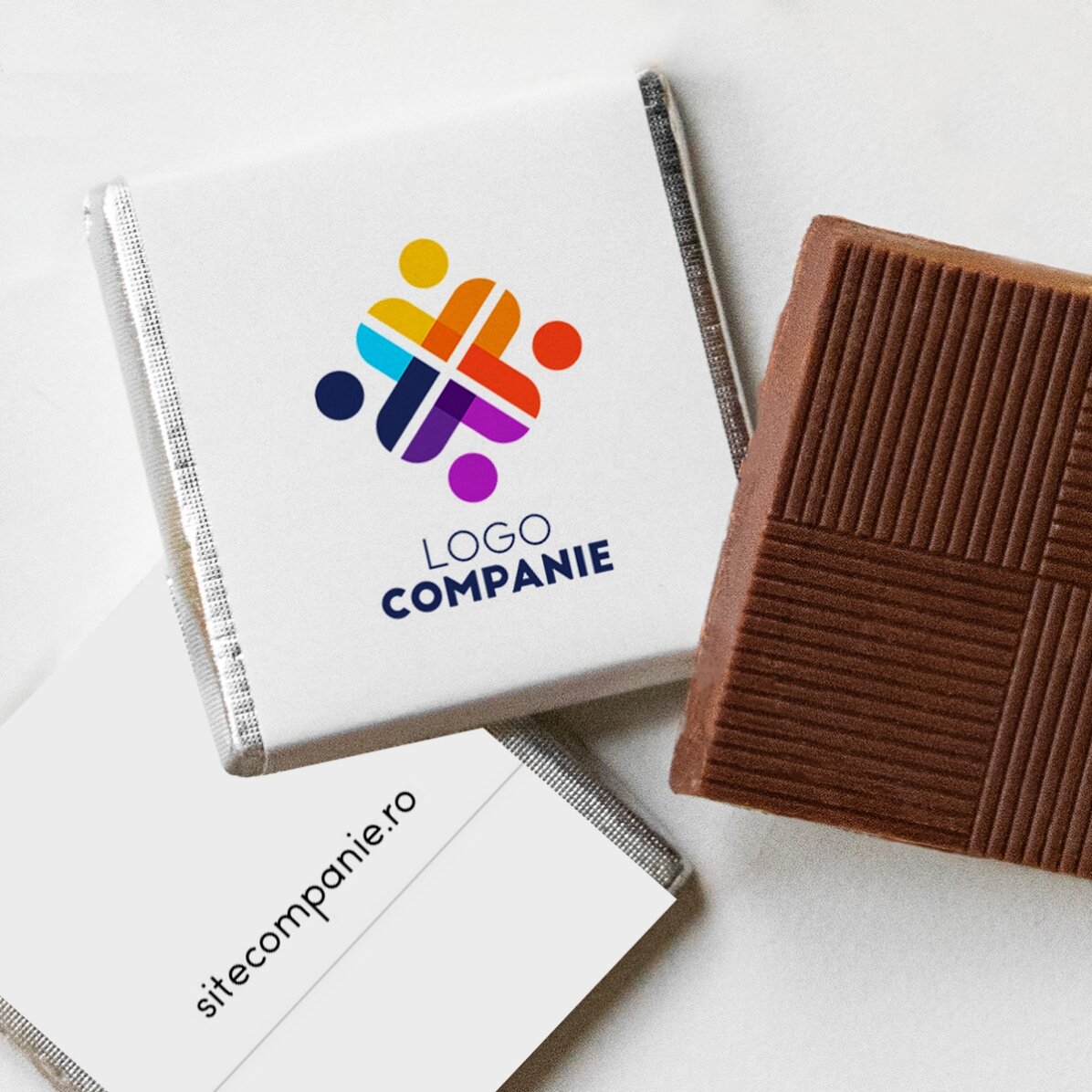 Mini cioccolatino personalizzato con logo