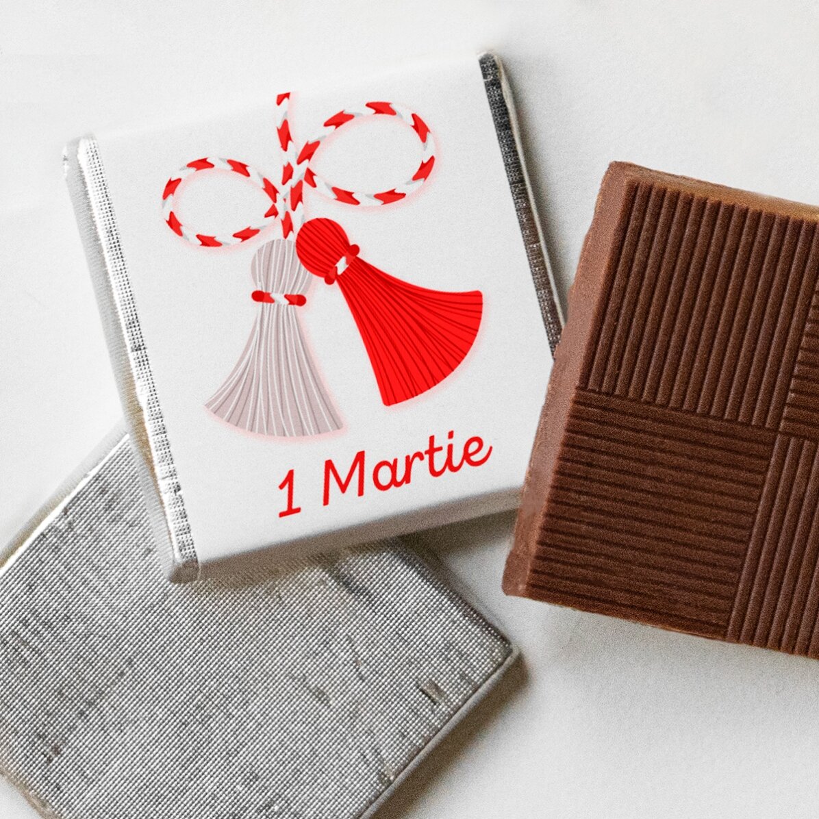 Mini cioccolatino personalizzato con un dolce messaggio