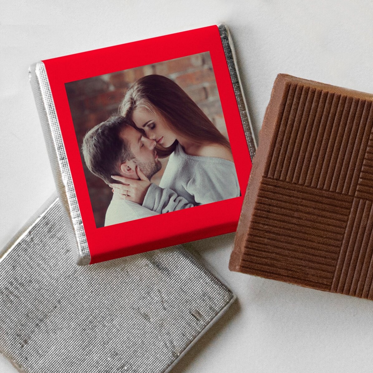 Mini cioccolatino personalizzato con una foto
