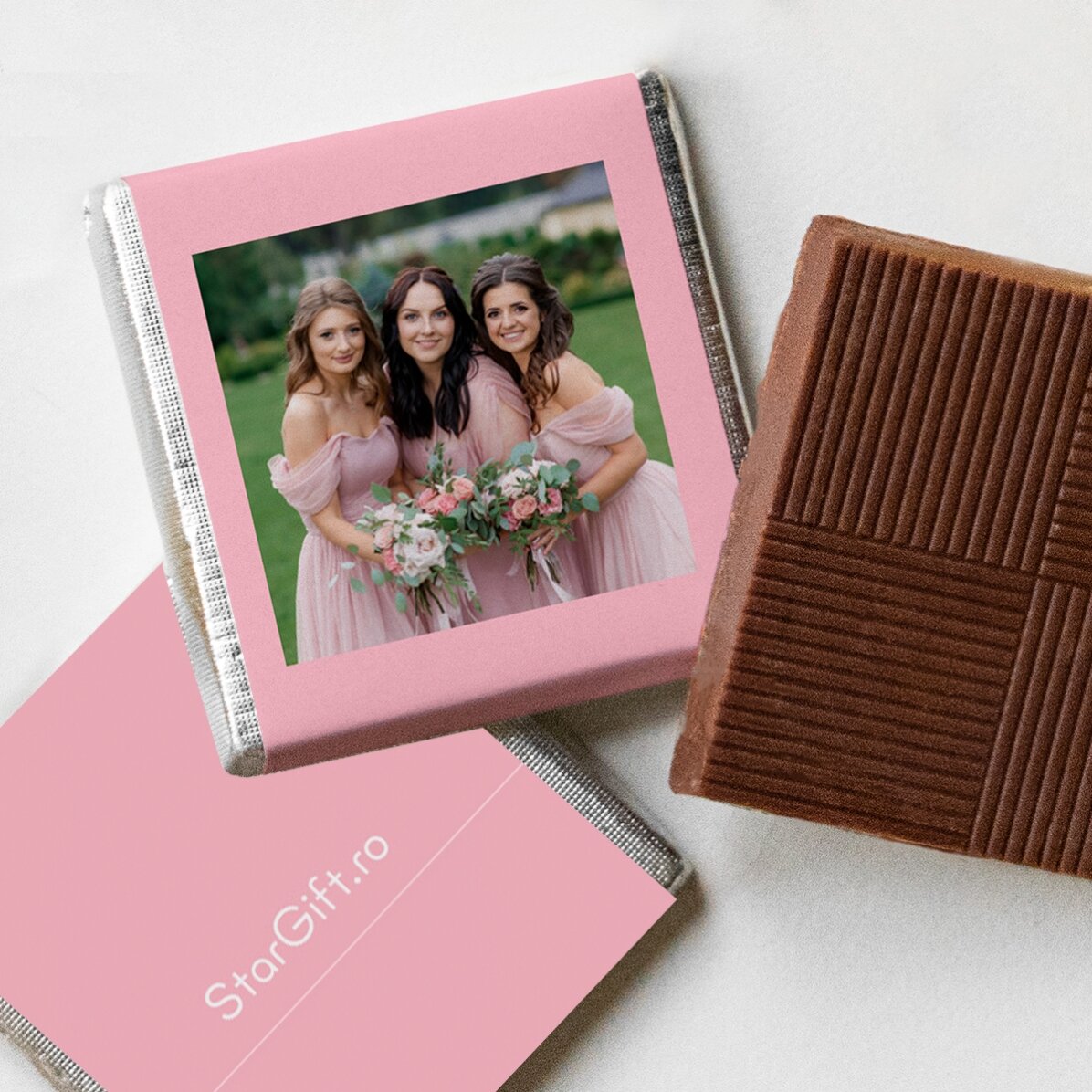 Mini cioccolatino personalizzato con una foto