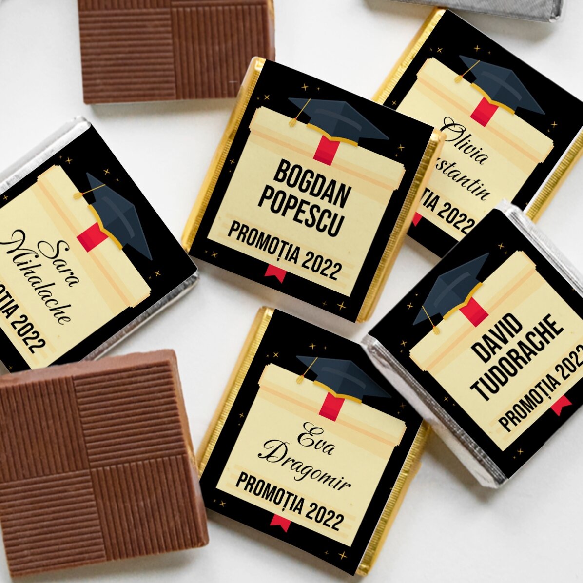 Mini cioccolatino personalizzato con scritta - Laurea