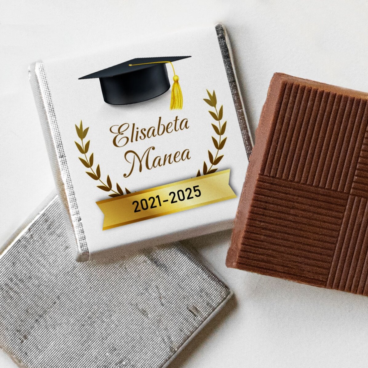 Mini cioccolatino personalizzato con dedica per i diplomati