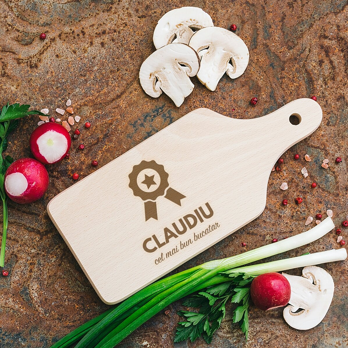 Mini tagliere personalizzato - Il miglior cuoco