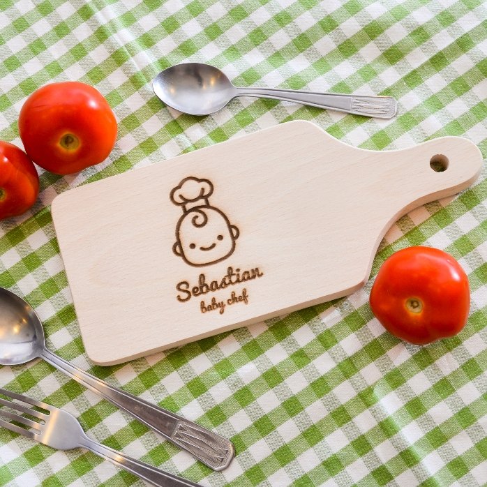 Mini tagliere personalizzato - Baby Chef