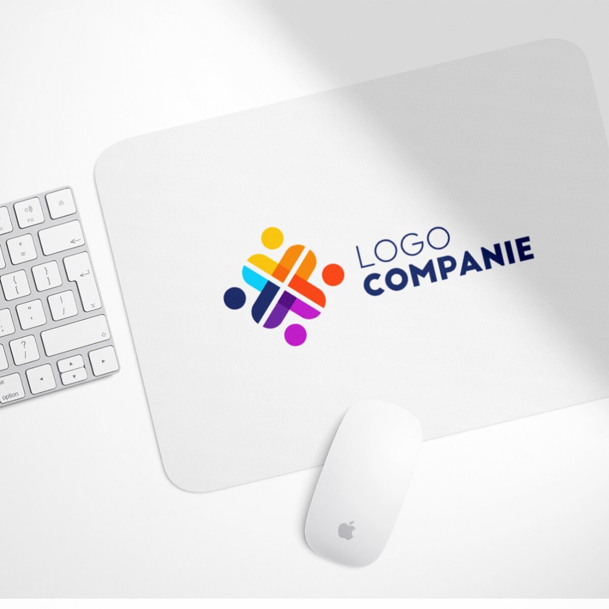 Tappetino per mouse XL personalizzato con logo