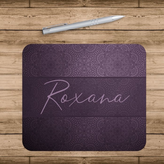 Tappetino per mouse personalizzato con nome