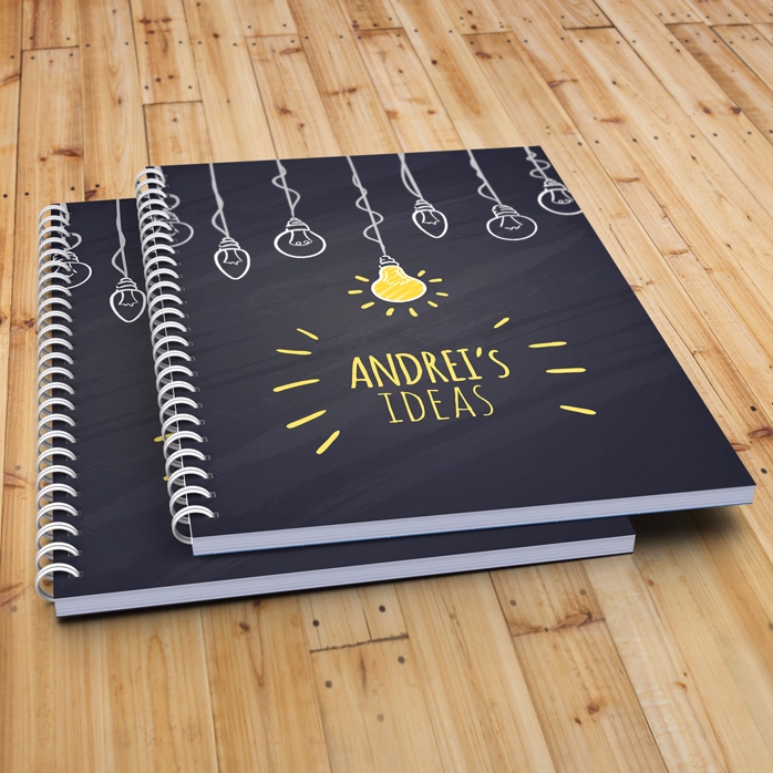 Notebook personalizzato - Bright Ideas