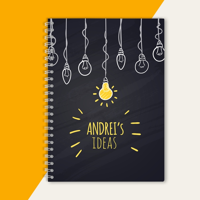 Notebook personalizzato - Bright Ideas