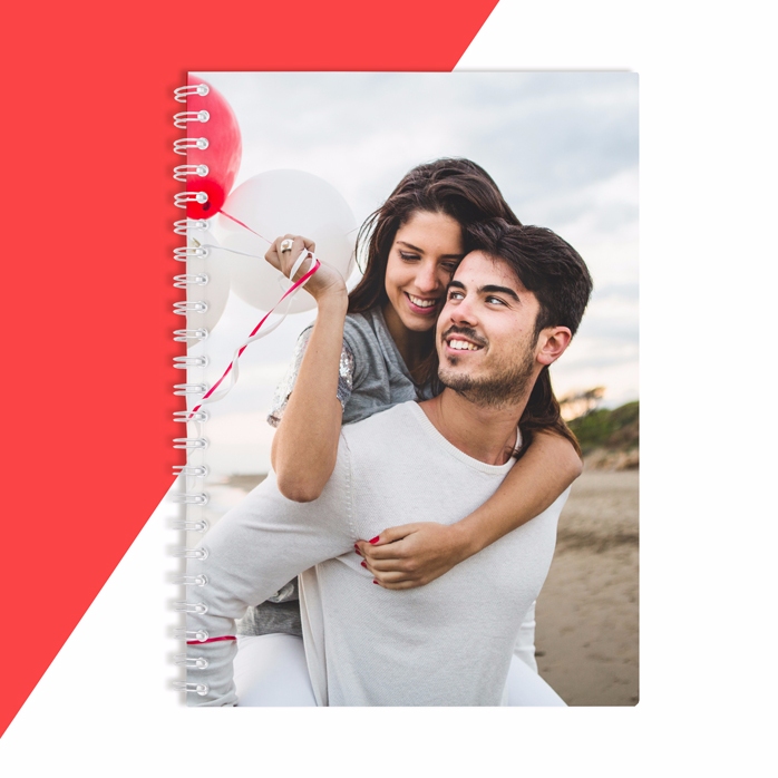 Quaderno personalizzato con una foto