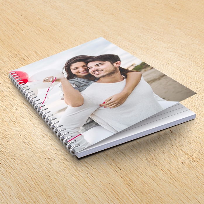 Quaderno personalizzato con una foto