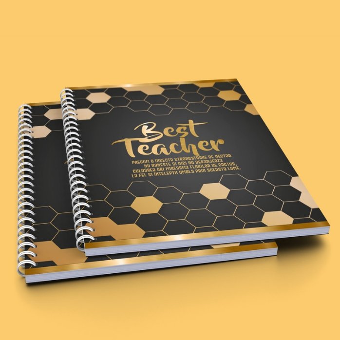Quaderno personalizzato con scritta - Best teacher