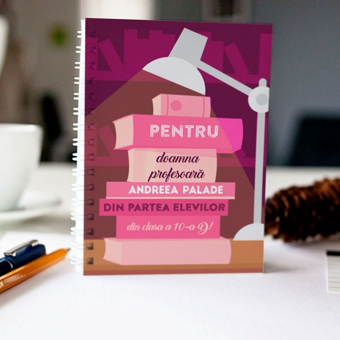 Taccuino personalizzato con 5 frasi
