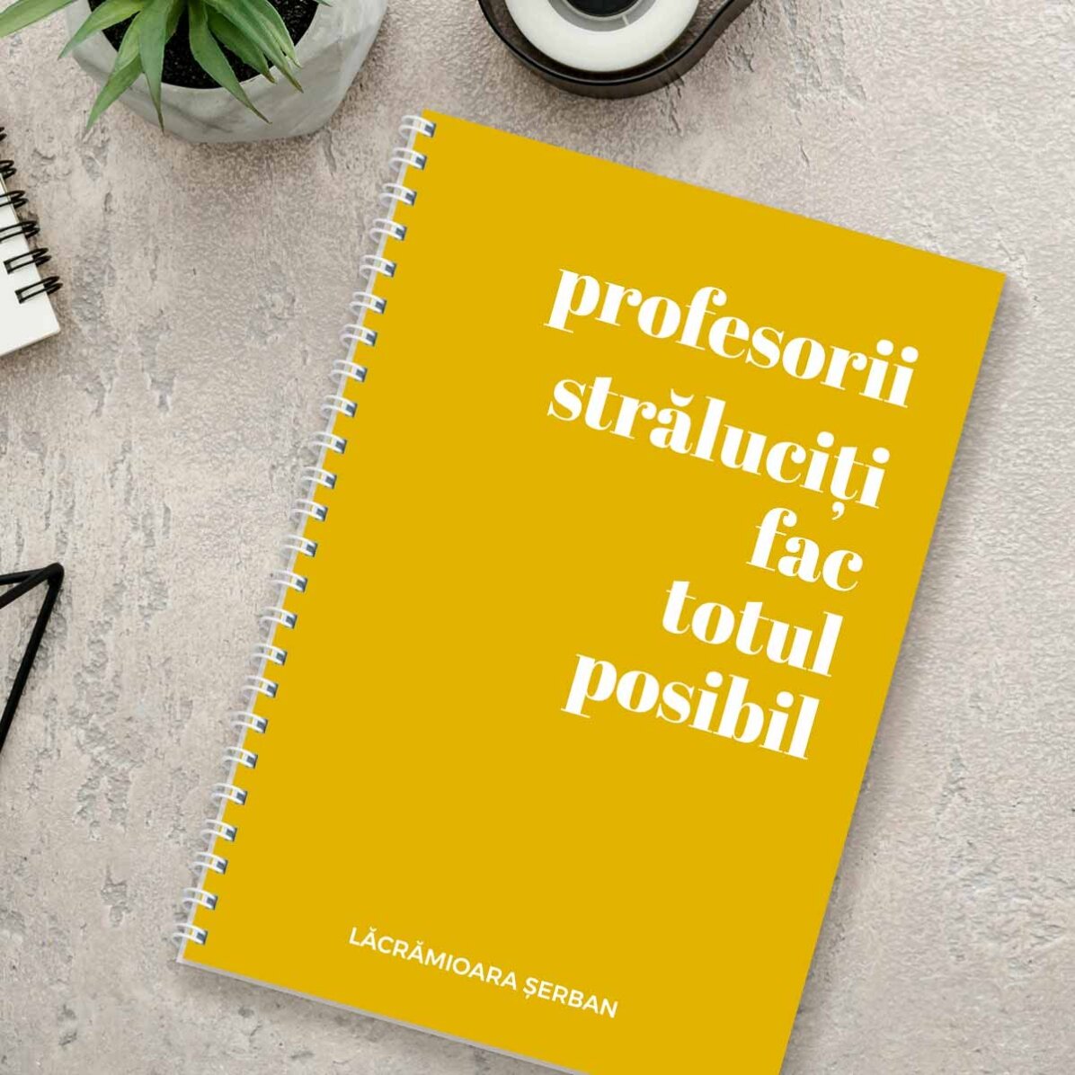 Taccuino personalizzato con scritta - Insegnanti eccezionali