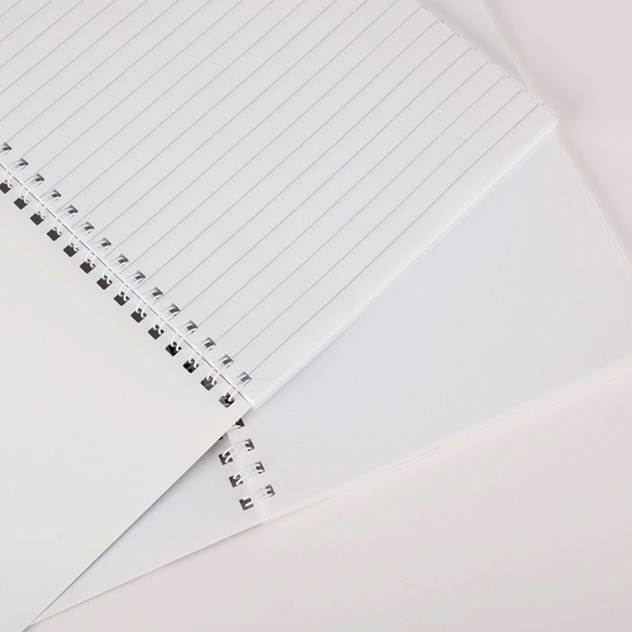 Personalised notebook with text - Plans for the future