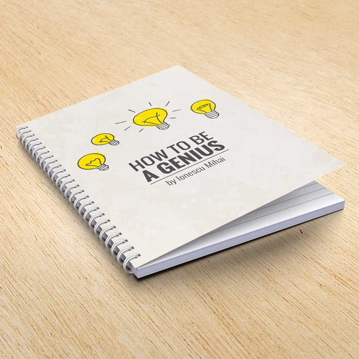 Quaderno personalizzato - Come diventare un genio