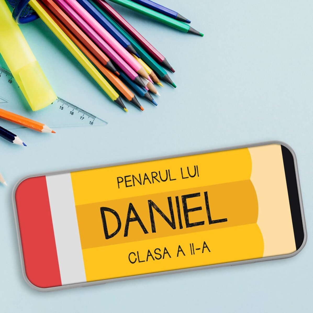 Astuccio personalizzato con scritta - Matita