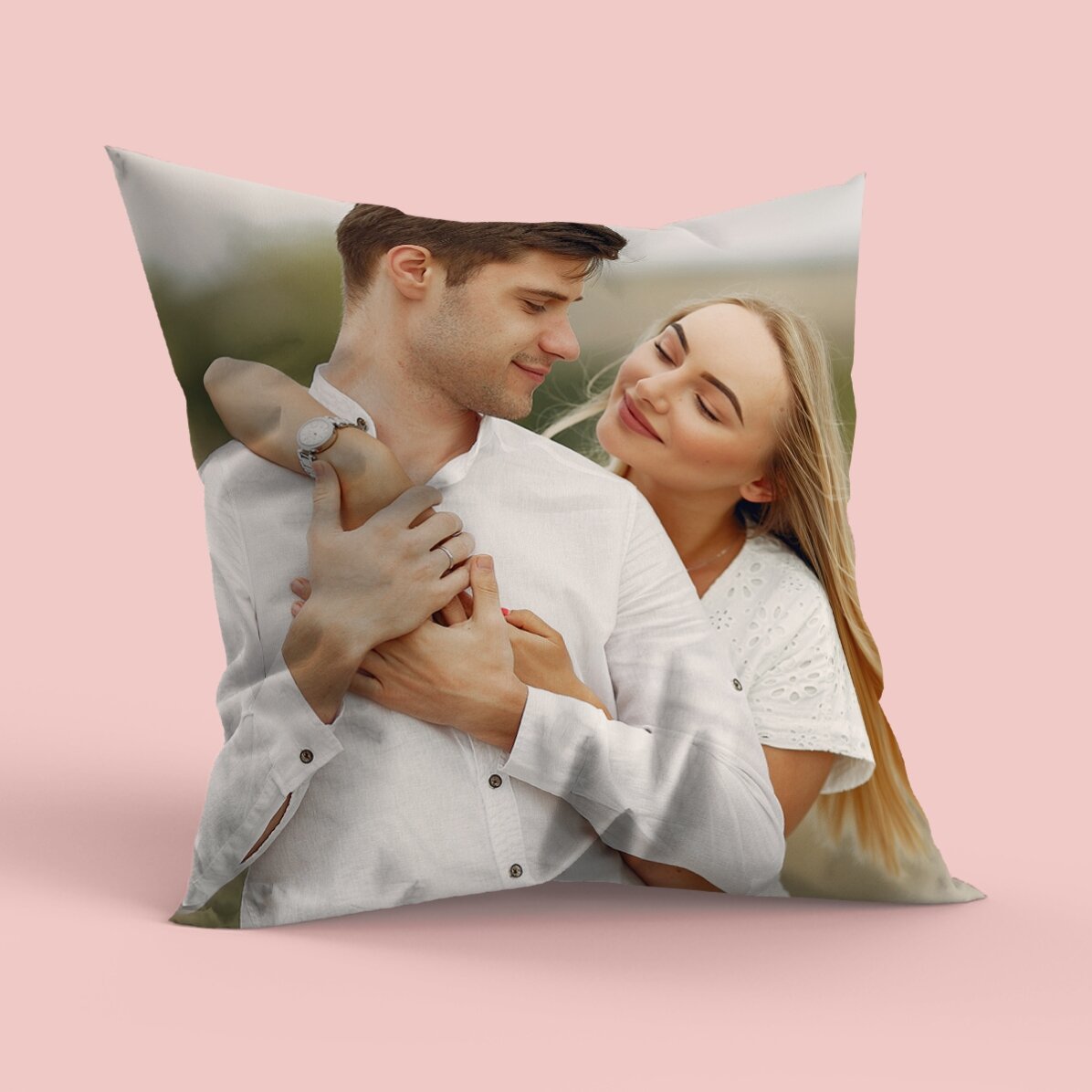Cuscino personalizzato con una foto - formato grande