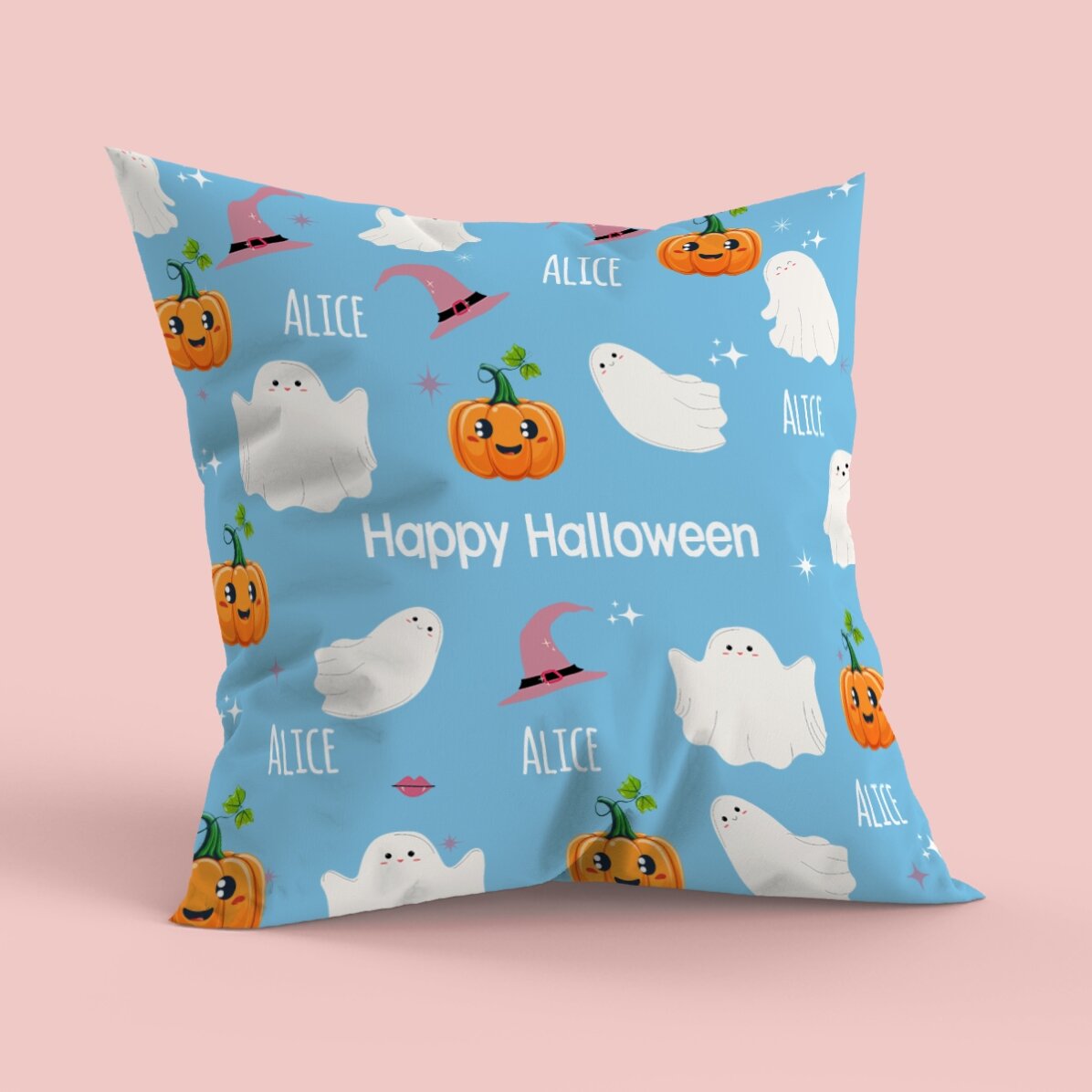 Cuscino personalizzato con scritta - Cute Halloween