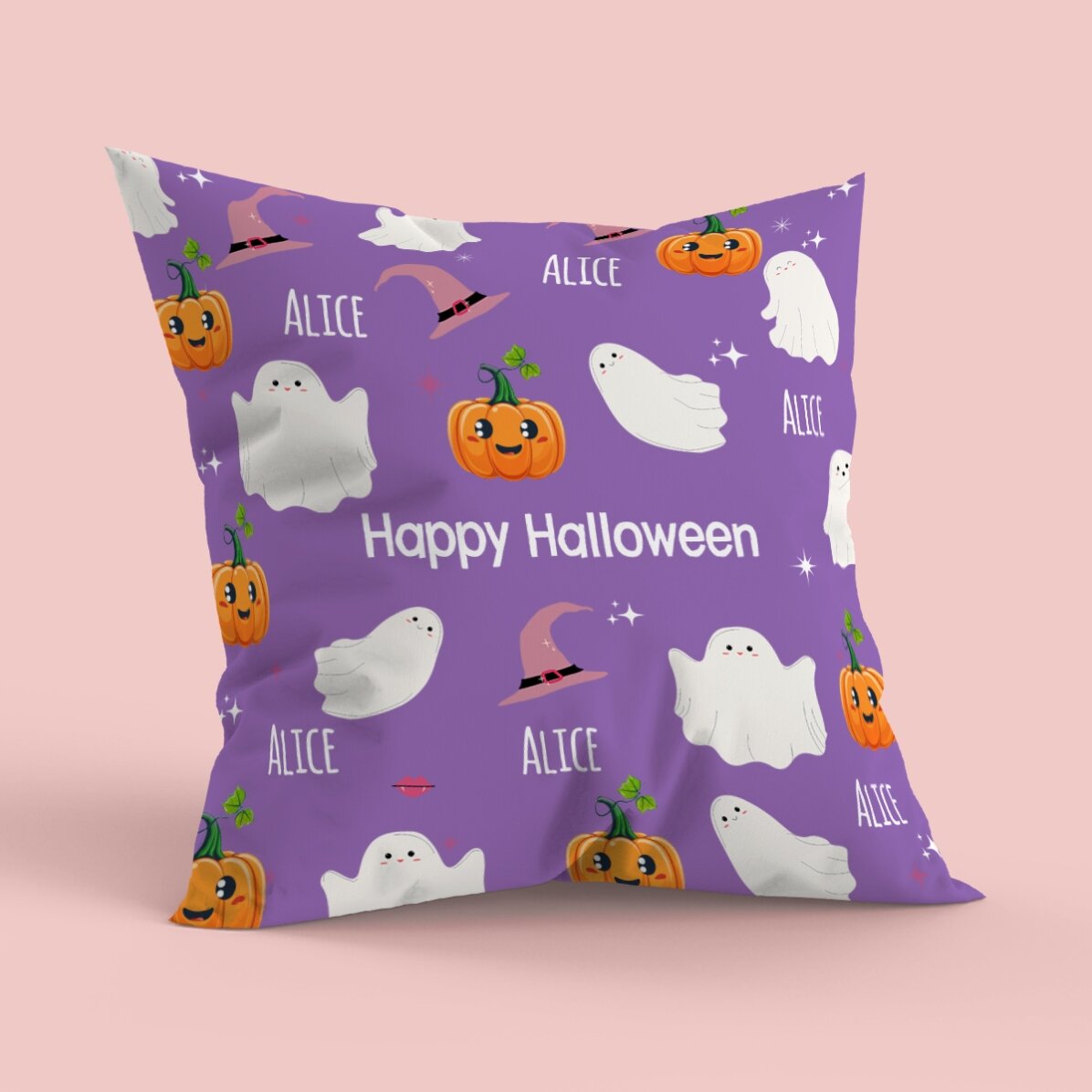 Cuscino personalizzato con scritta - Cute Halloween