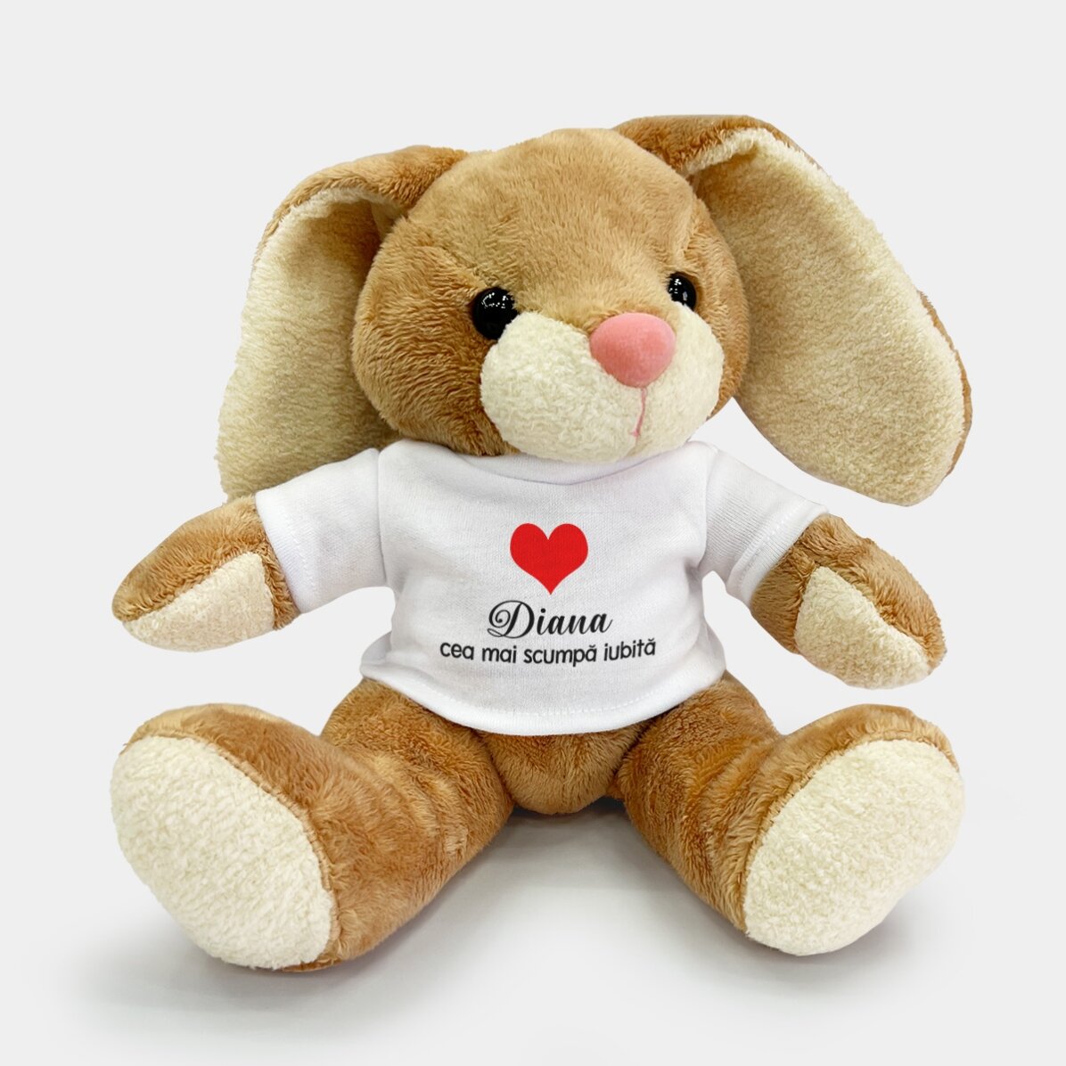 Coniglietto personalizzato con nome d
