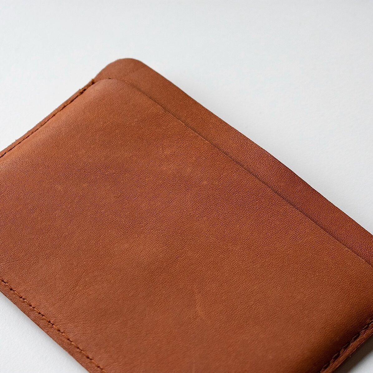 Personalised leather wallet with name and Virgo zodiac sign