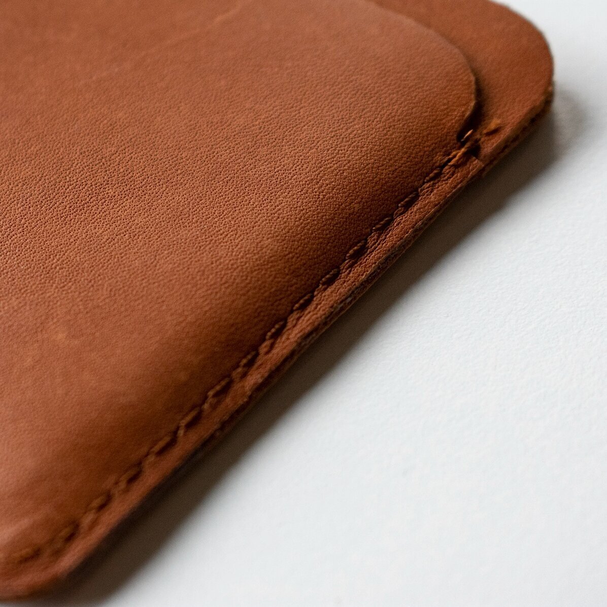 Personalised leather wallet with name and Virgo zodiac sign