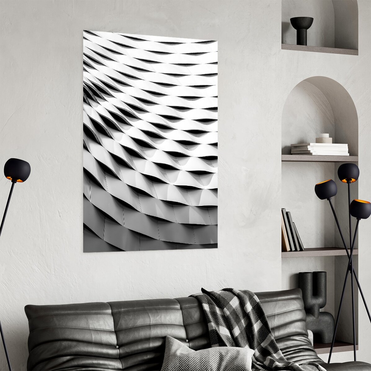 Poster “Architettura astratta”