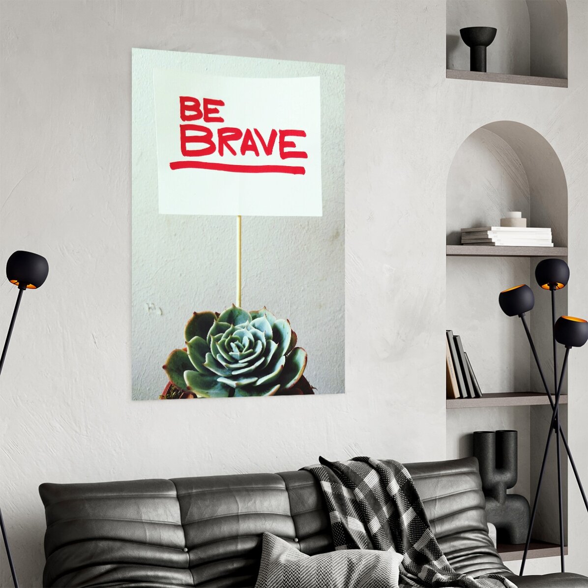 Poster “Be brave”