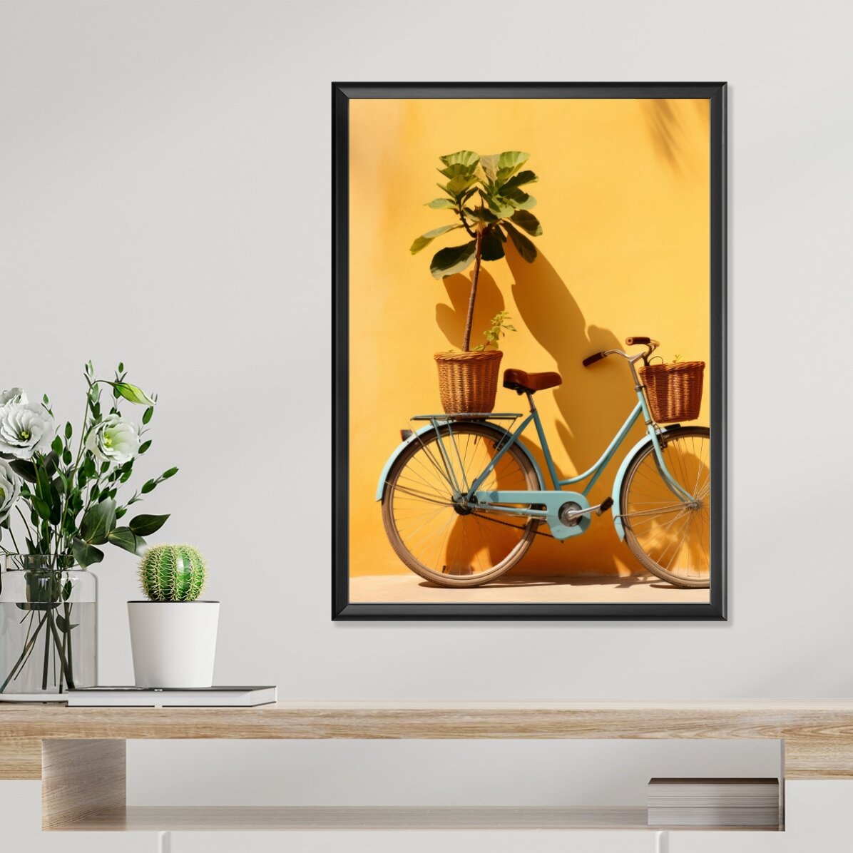 Poster “La bicicletta con la pianta”