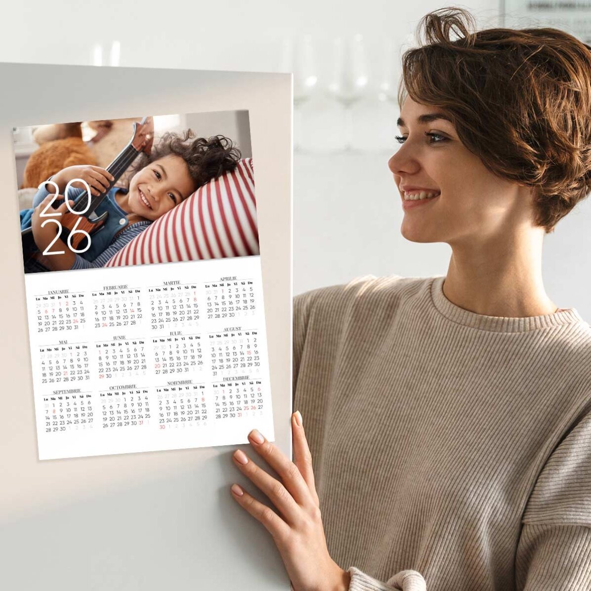 Calendario personalizzato con una foto